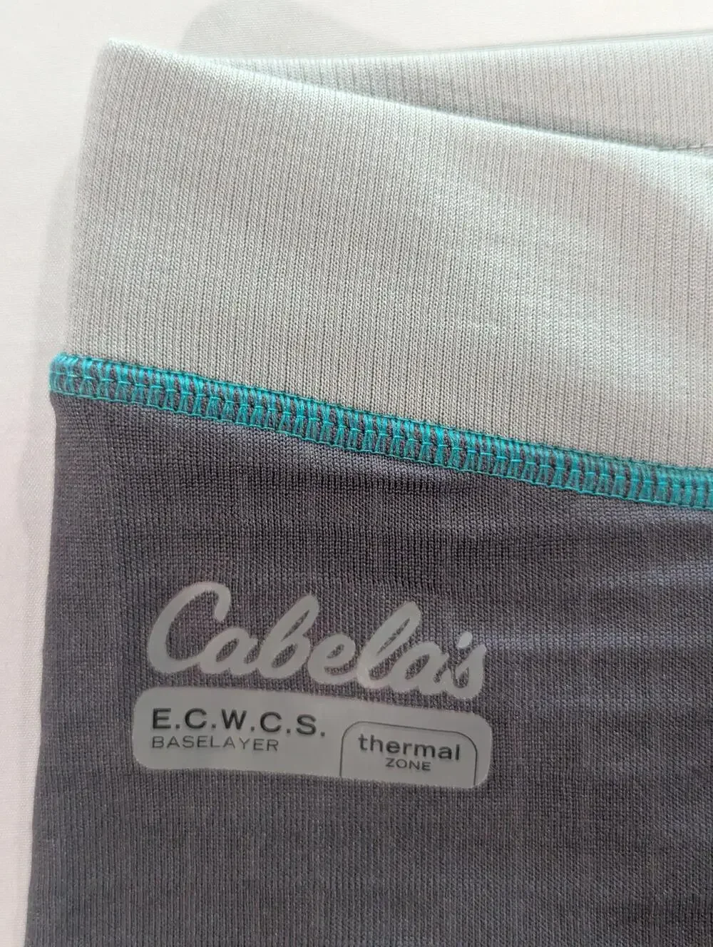 Cabela's Long Johns Mens M Gray ECWCS Baselayer Polartec Thermal Underwear